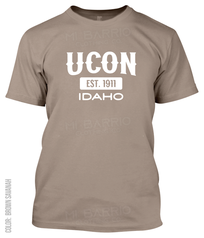 Ucon, Idaho Athletic T-Shirt