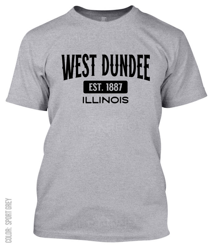 West Dundee, Illinois Athletic T-Shirt