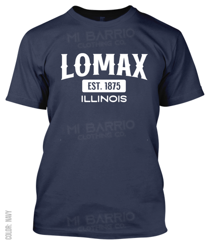 Lomax, Illinois Athletic T-Shirt