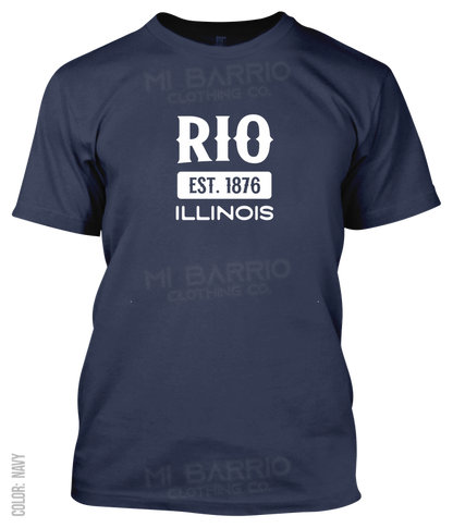 Rio, Illinois Athletic T-Shirt