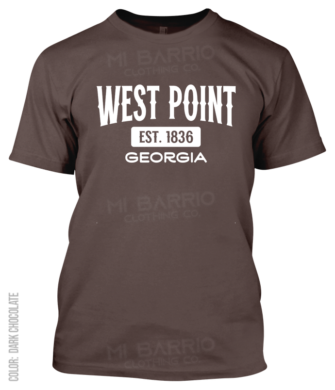 West Point, Georgia Athletic T-Shirt