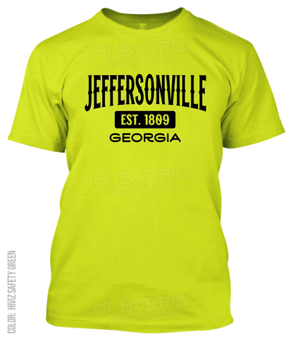 Jeffersonville, Georgia Athletic T-Shirt