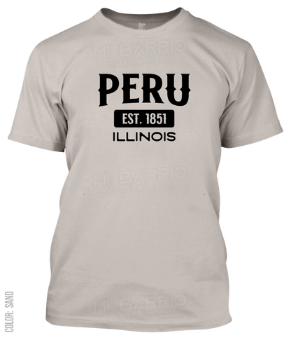 Peru, Illinois Athletic T-Shirt