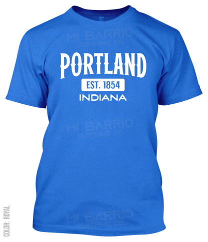 Portland, Indiana Athletic T-Shirt