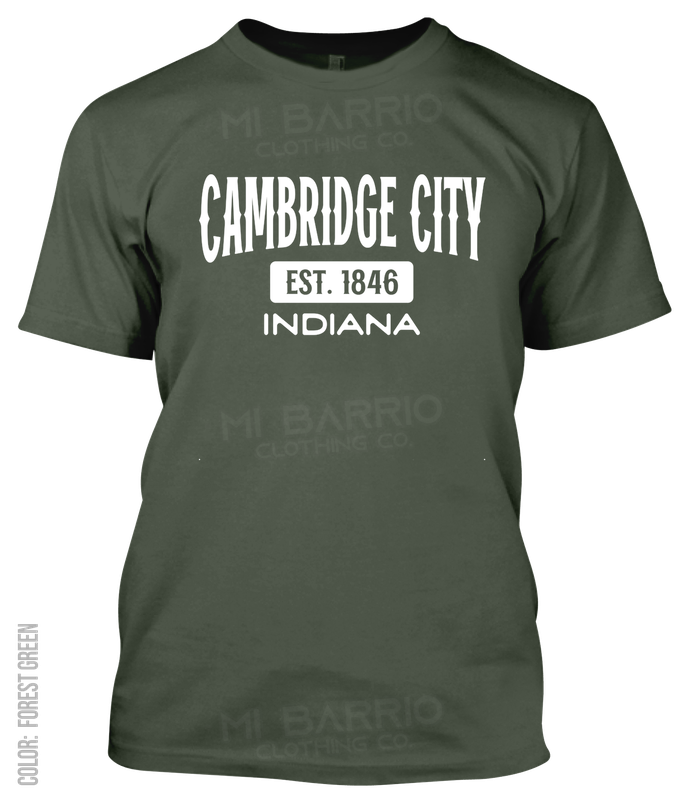 Cambridge City, Indiana Athletic T-Shirt
