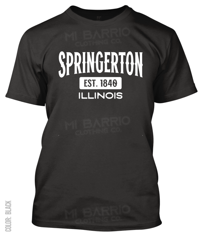 Springerton, Illinois Athletic T-Shirt