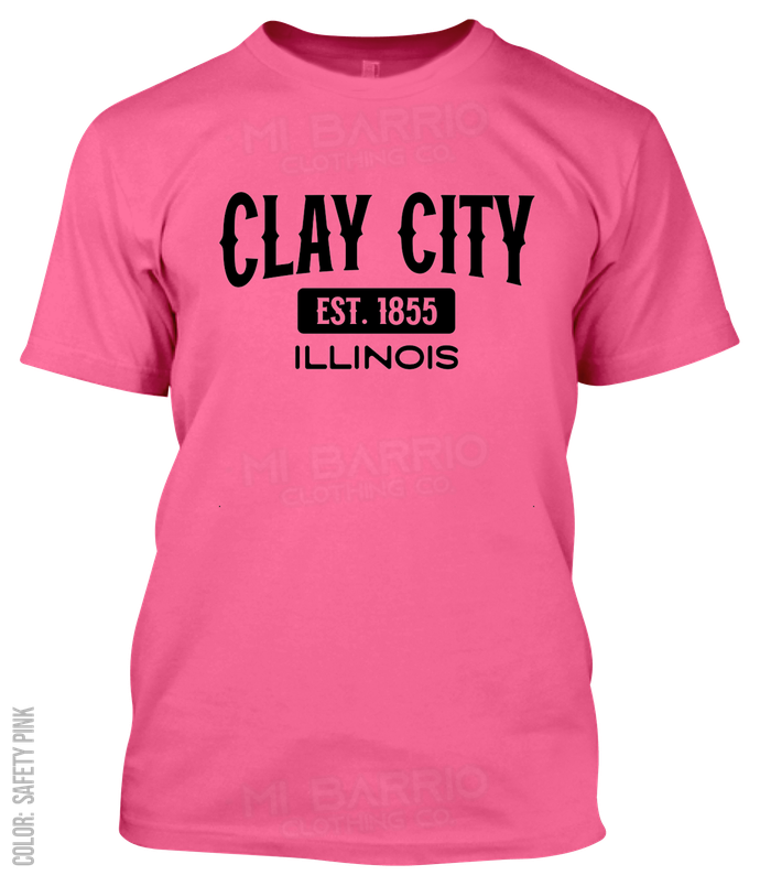 Clay City, Illinois Athletic T-Shirt