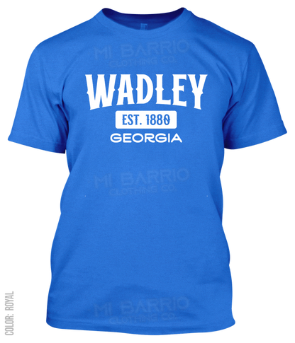 Wadley, Georgia Athletic T-Shirt