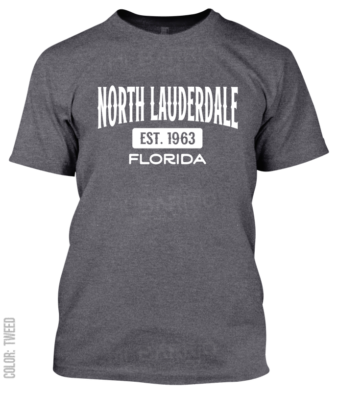 North Lauderdale, Florida Athletic T-Shirt