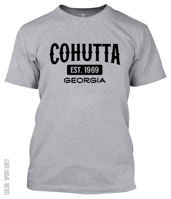 Cohutta, Georgia Athletic T-Shirt