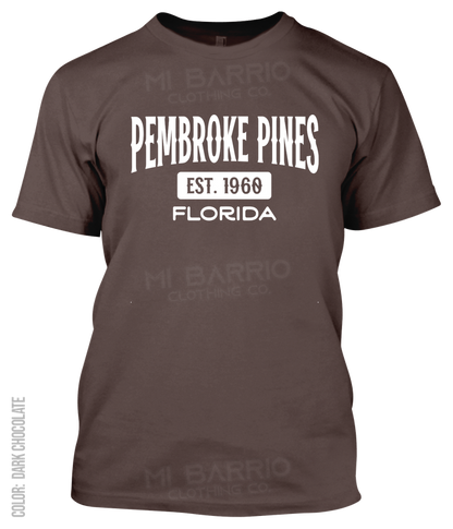 Pembroke Pines, Florida Athletic T-Shirt