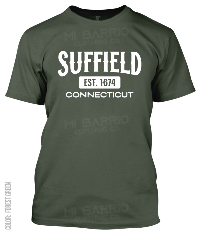 Suffield, Connecticut Athletic T-Shirt