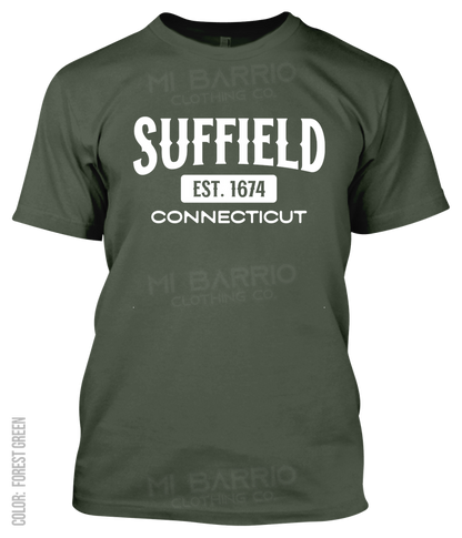 Suffield, Connecticut Athletic T-Shirt