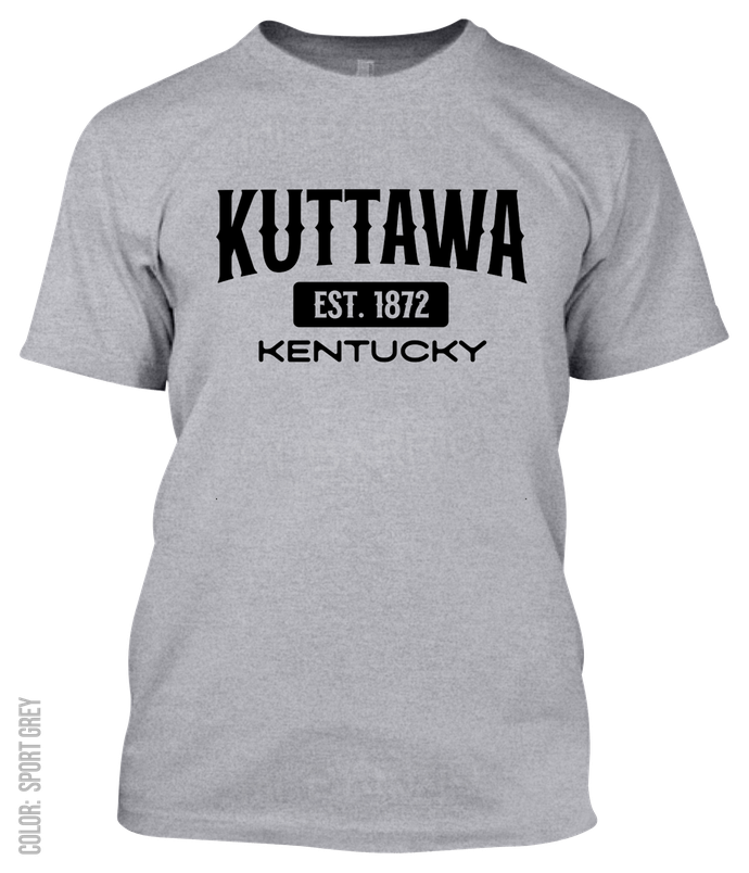 Kuttawa, Kentucky Athletic T-Shirt