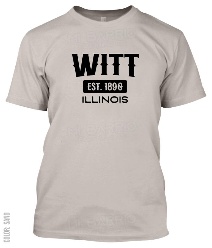 Witt, Illinois Athletic T-Shirt