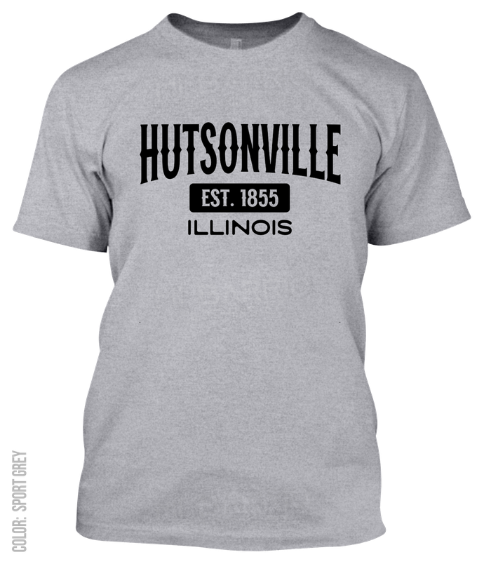 Hutsonville, Illinois Athletic T-Shirt