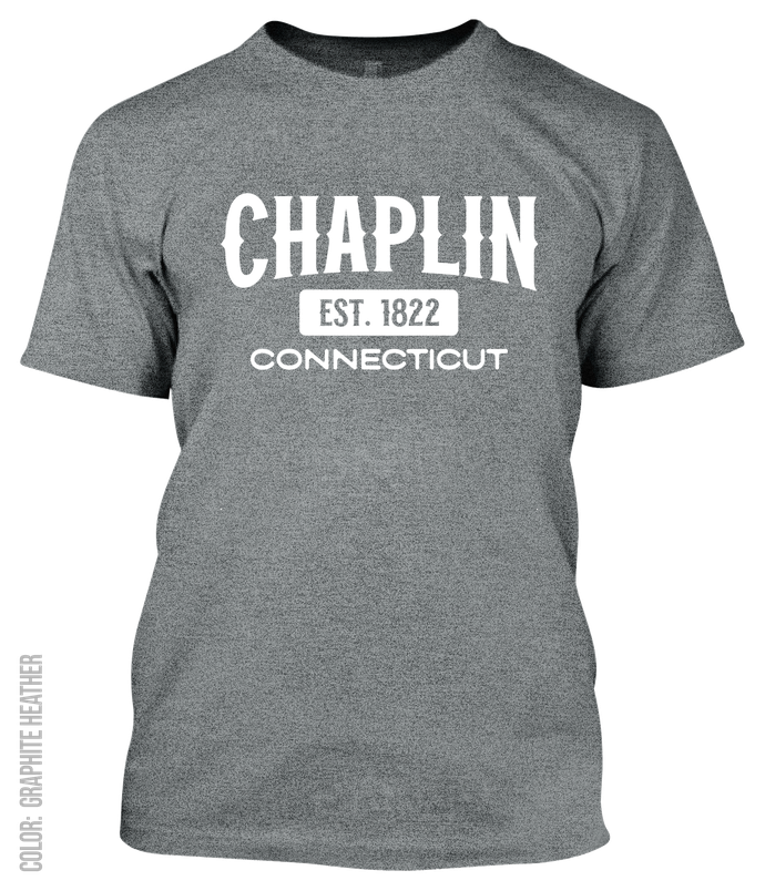 Chaplin, Connecticut Athletic T-Shirt