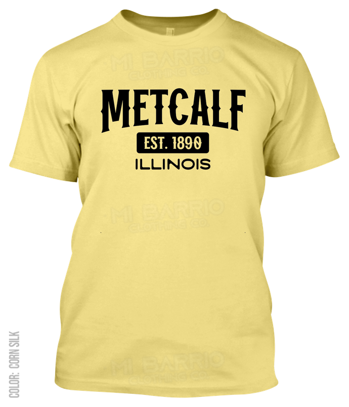 Metcalf, Illinois Athletic T-Shirt