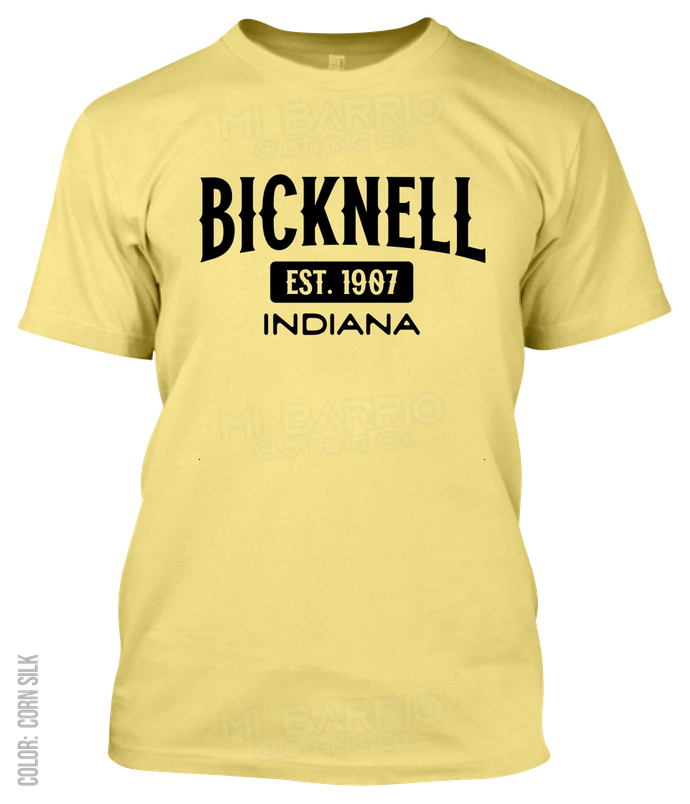 Bicknell, Indiana Athletic T-Shirt