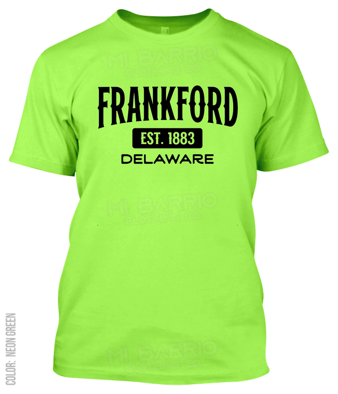 Frankford, Delaware Athletic T-Shirt