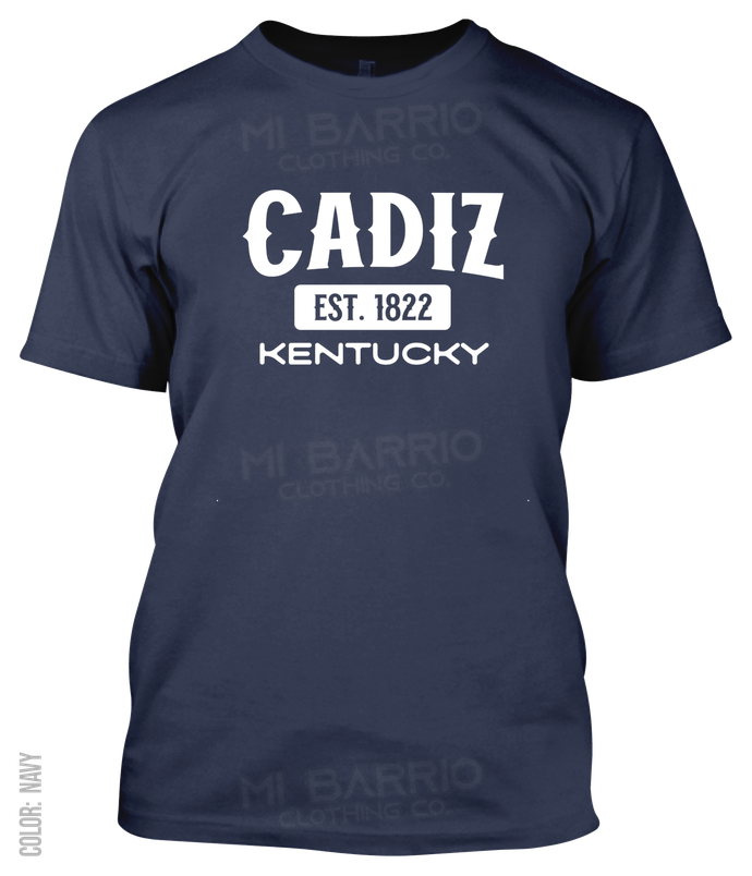 Cadiz, Kentucky Athletic T-Shirt