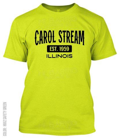 Carol Stream, Illinois Athletic T-Shirt