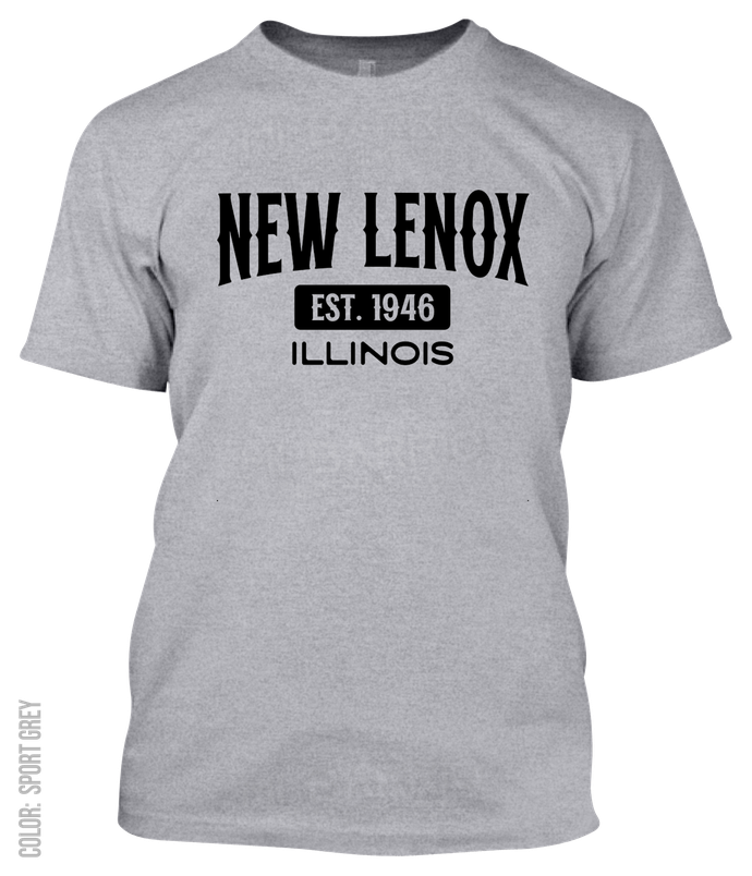 New Lenox, Illinois Athletic T-Shirt