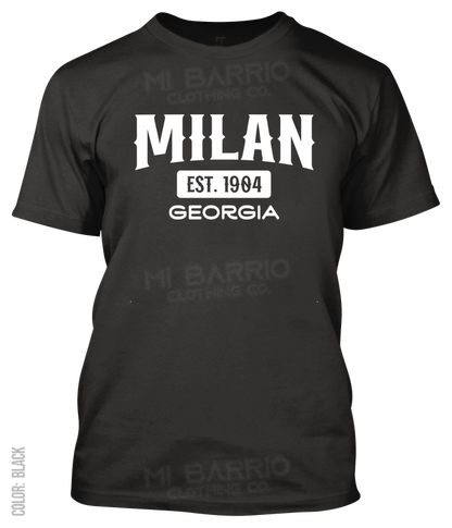 Milan, Georgia Athletic T-Shirt