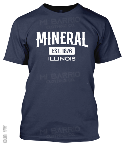 Mineral, Illinois Athletic T-Shirt