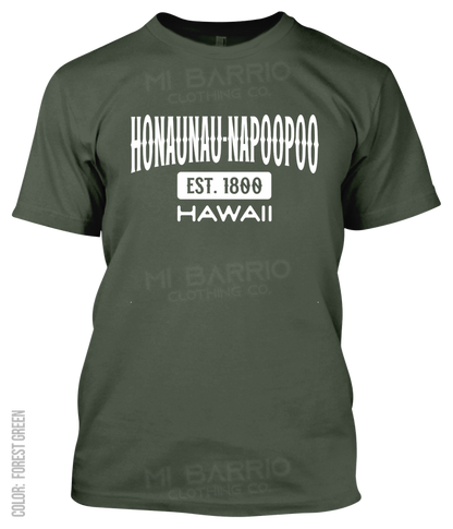 Honaunau Napoopoo, Hawaii Athletic T-Shirt