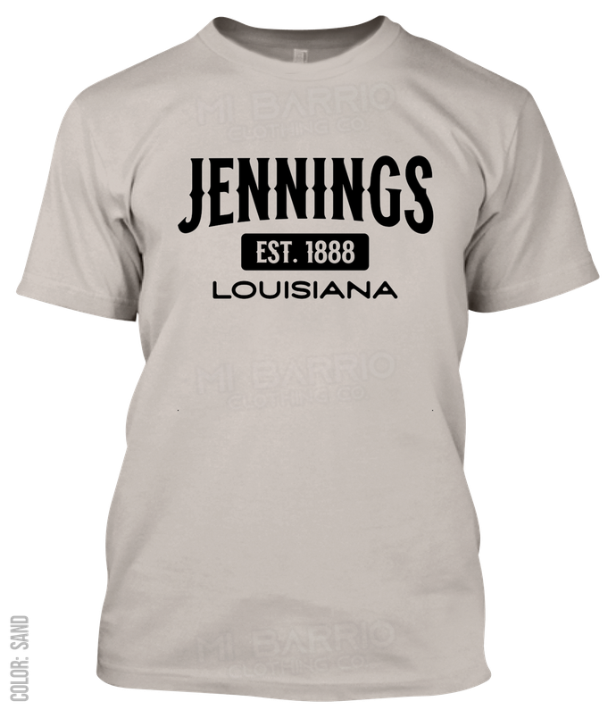 Jennings, Louisiana Athletic T-Shirt