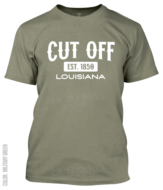 Cut Off, Louisiana Athletic T-Shirt