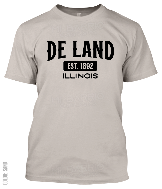 De Land, Illinois Athletic T-Shirt