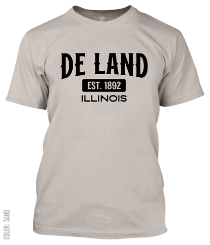 De Land, Illinois Athletic T-Shirt