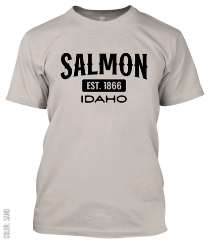 Salmon, Idaho Athletic T-Shirt