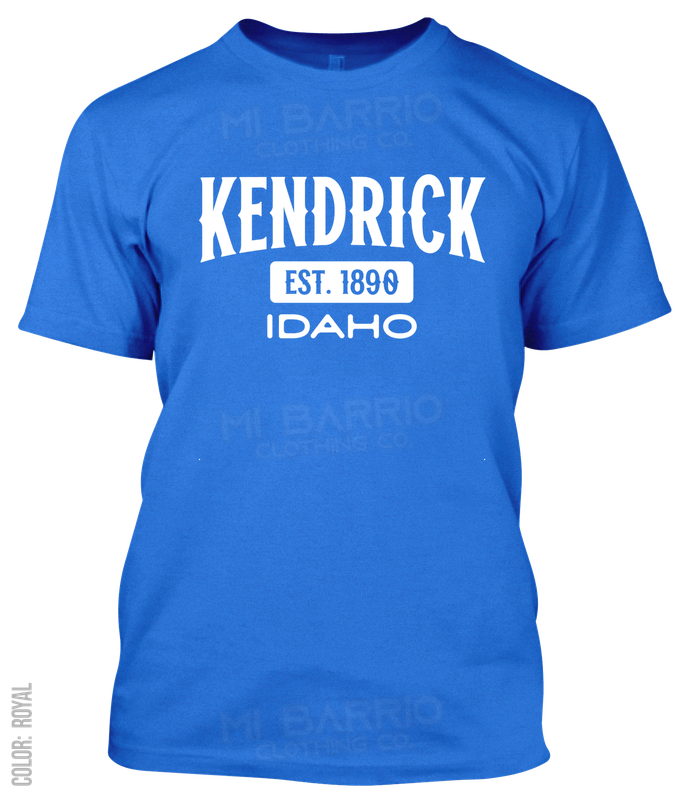 Kendrick, Idaho Athletic T-Shirt