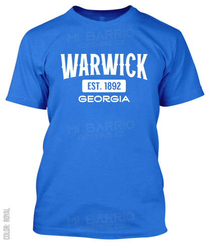 Warwick, Georgia Athletic T-Shirt
