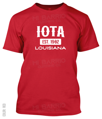 Iota, Louisiana Athletic T-Shirt
