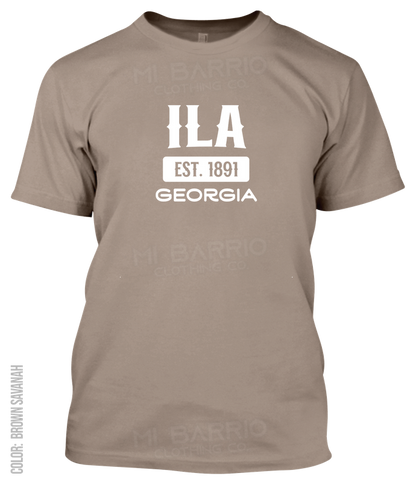 Ila, Georgia Athletic T-Shirt