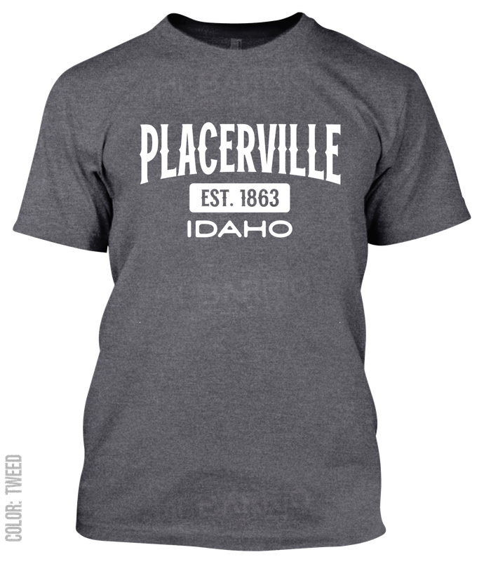 Placerville, Idaho Athletic T-Shirt