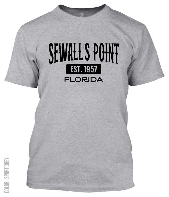 Sewall's Point, Florida Athletic T-Shirt