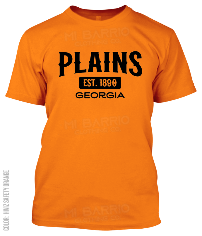 Plains, Georgia Athletic T-Shirt