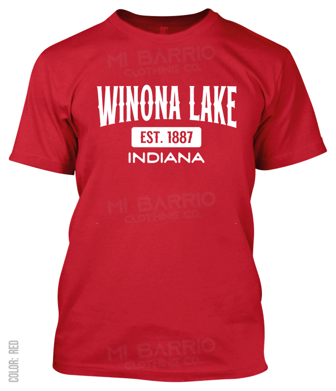 Winona Lake, Indiana Athletic T-Shirt