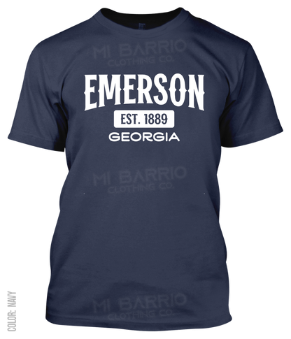Emerson, Georgia Athletic T-Shirt