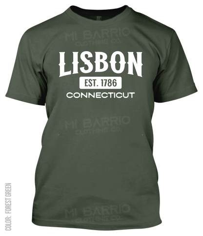 Lisbon, Connecticut Athletic T-Shirt