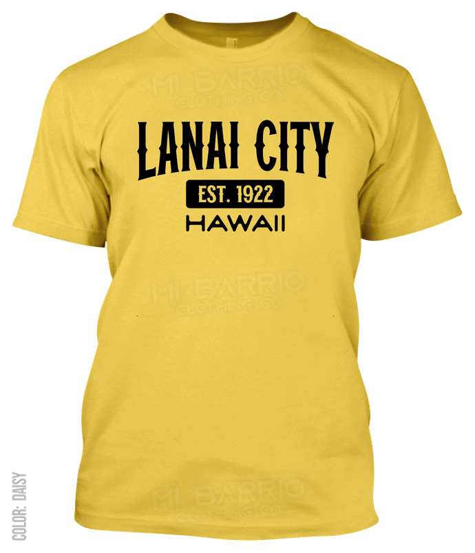Lanai City, Hawaii Athletic T-Shirt