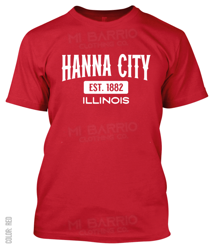 Hanna City, Illinois Athletic T-Shirt