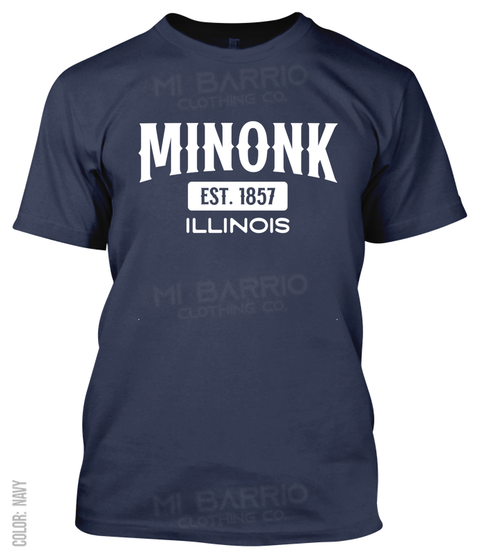 Minonk, Illinois Athletic T-Shirt