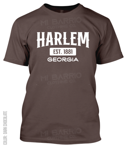 Harlem, Georgia Athletic T-Shirt