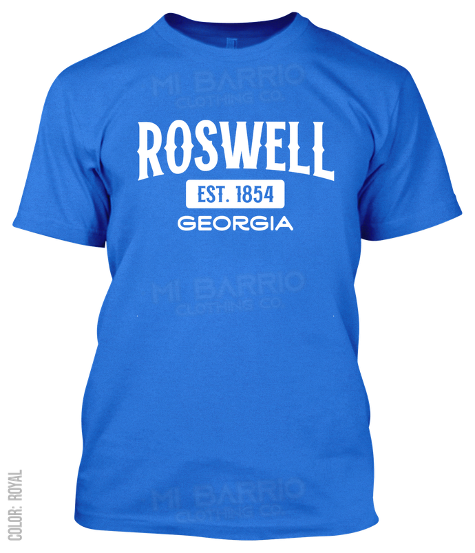 Roswell, Georgia Athletic T-Shirt